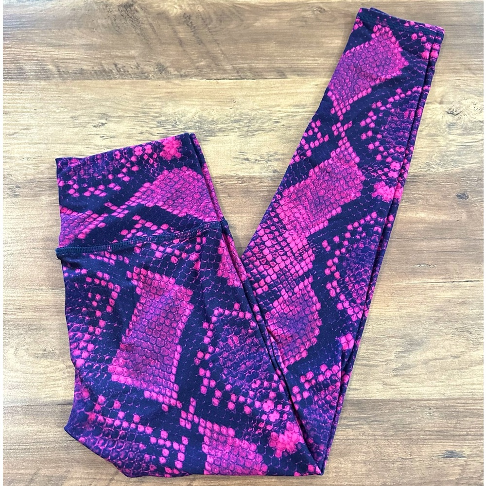 Niyama Sol Magenta Python Barefoot High Waist Yog… - image 1